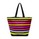Сумка пляжна Le Comptoir de la plage Happy 35x58x23 (One Size, Разноцветный в полоску)