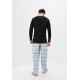 Піжама чоловіча Cyberjammies William 6629-6266 (L, Черный)