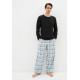 Піжама чоловіча Cyberjammies William 6629-6266 (L, Черный)