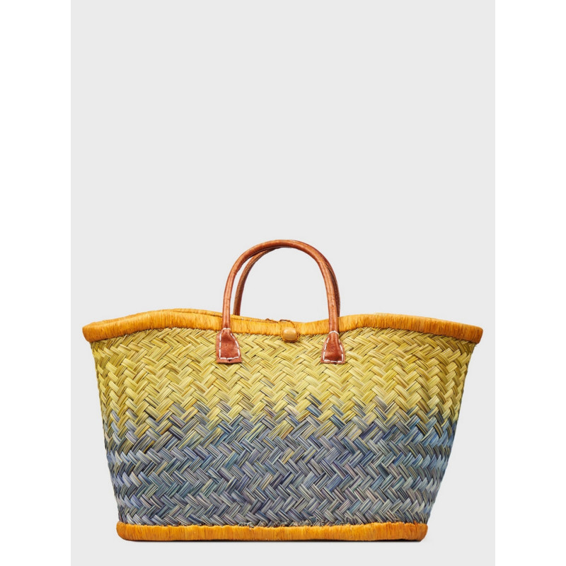Сумка пляжная Le Comptoir de la plage Aravola MM_Bicolor_319 (One size, Желтый-серый)