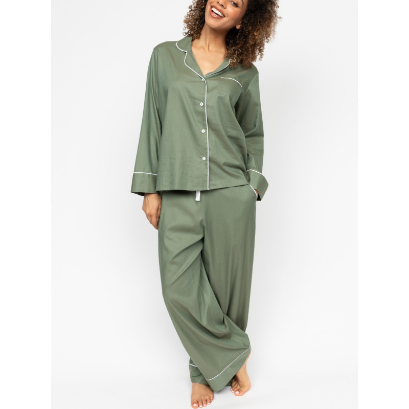 Женская пижама Cyberjammies Hotel 0789_SAG (28/7XL, Зеленый)