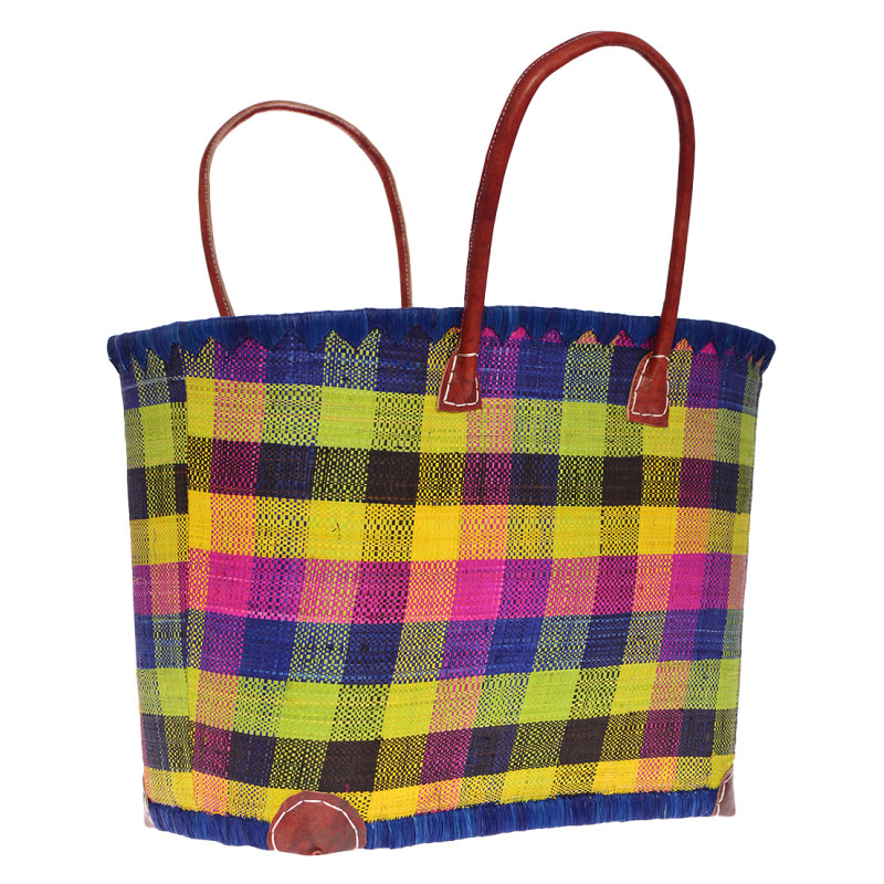 Сумка пляжна Le Comptoir de la plage Madras GM (One Size, Navy 014)
