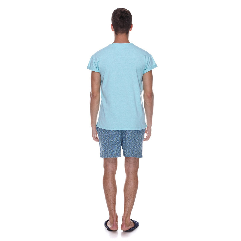 Піжама чоловіча Homewear MAD 19533 (XL, Turquoise)