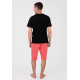 Піжама чоловіча Homewear MAD 19525 (L, Black/Coral)