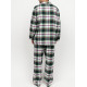 Піжама чоловіча Cyberjammies Forrest 3048-3049 (XL, Зелений у клітку)