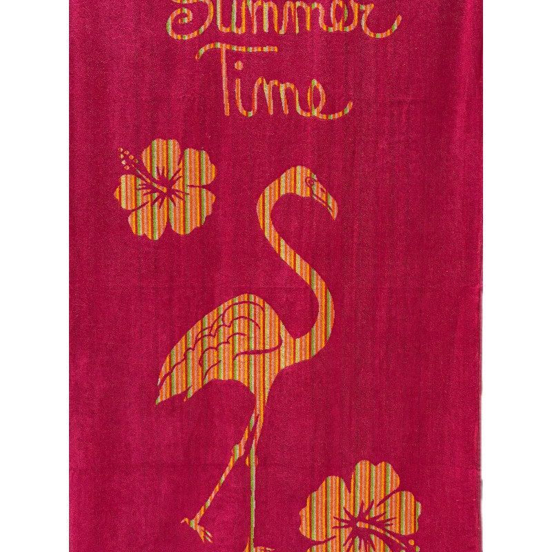 Пляжное полотенце Le Comptoir de la plage Trinidad 90*160 см 400 г/кв.м. (One Size, Красный)