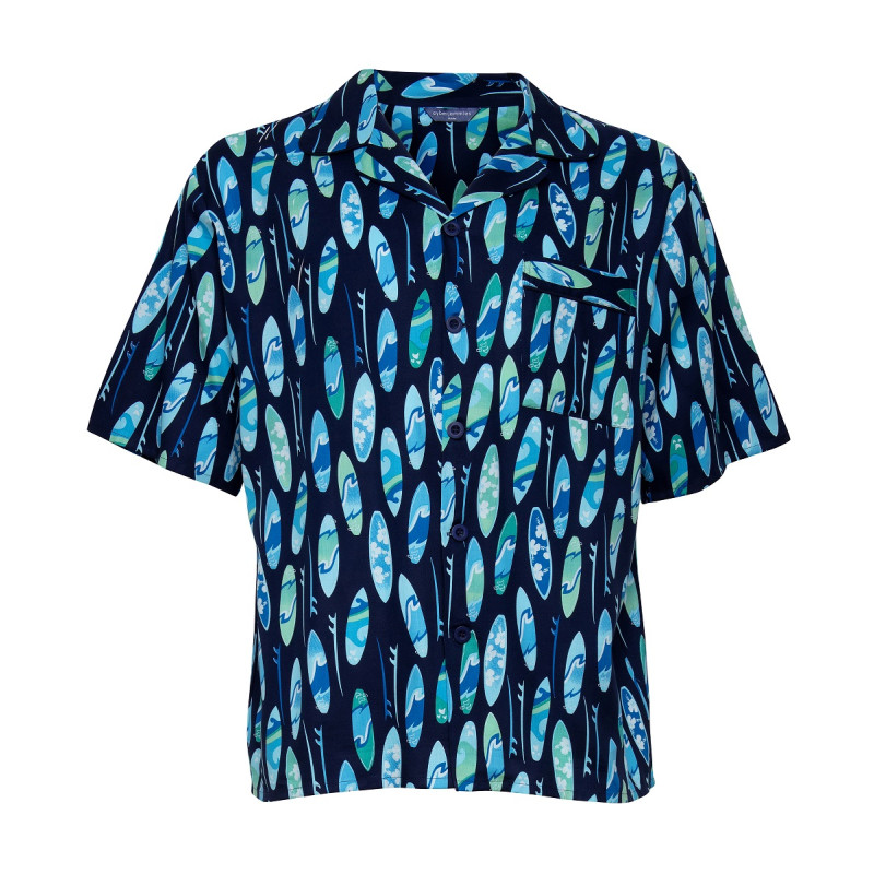 Піжама чоловіча Cyberjammies Elliot 6562-6563 (XL, Surfboard Print)