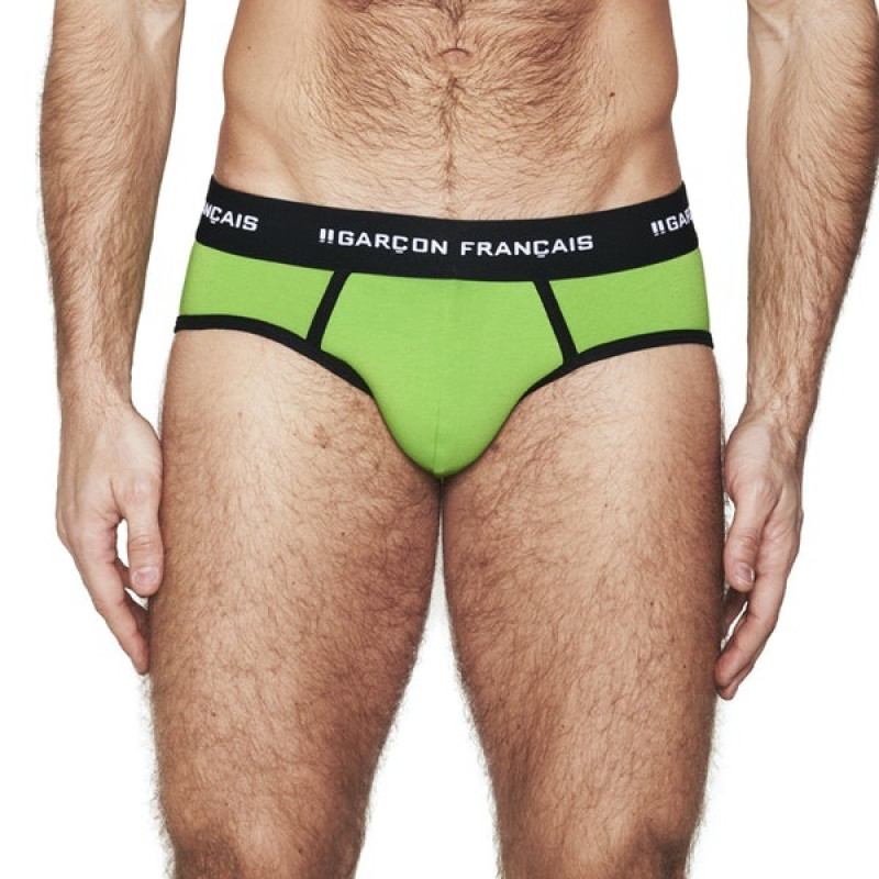Труси сліпи Garçon Français Slip19 (S, Vert )