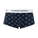 Труси боксери Garçon Français Shorty18 (XXL, Темно синий с принтом бульдога)