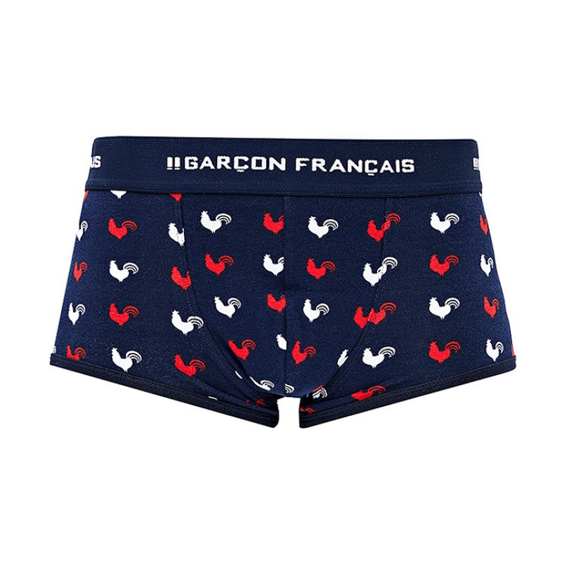 Труси боксери Garçon Français Shorty18 (3XL, Tricolore coqs)