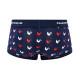 Труси боксери Garçon Français Shorty18 (3XL, Tricolore coqs)