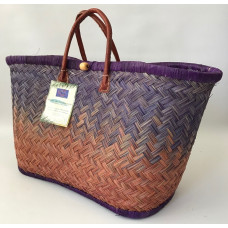 Сумка пляжна Le Comptoir de la plage Aravola BM Bicolore (One Size, Фиолетовый)