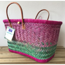 Сумка пляжна Le Comptoir de la plage Aravola BM Bicolore (One Size, Fuxia)