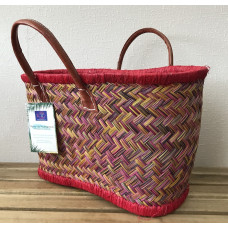 Сумка пляжна Le Comptoir de la plage Aravola PM Tutti Frutti (One Size, Красный)