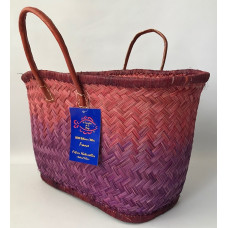 Сумка пляжна Le Comptoir de la plage Aravola PM Bicolore (One Size, Prune)