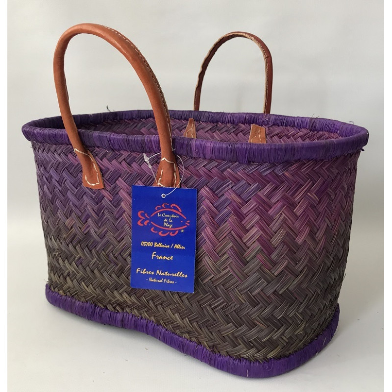 Сумка пляжна Le Comptoir de la plage Aravola PM Bicolore (One Size, Фиолетовый)
