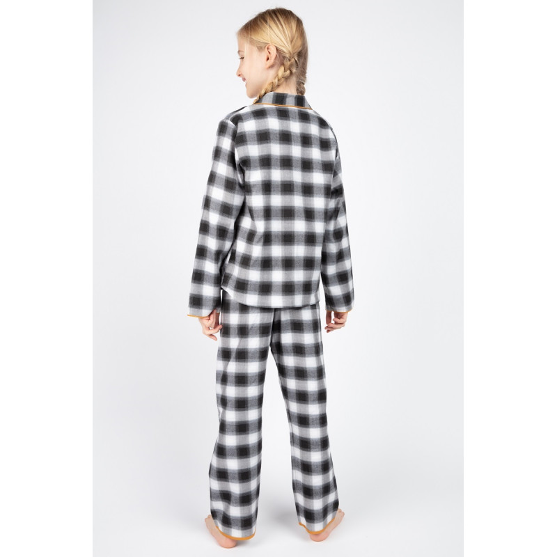 Піжама для дівчинки Cyberjammies Annie 5847 (4-5 yrs/110 см, Черный в клетку)