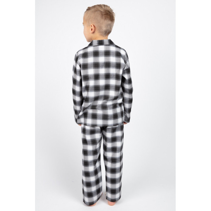 Пижама для мальчика Cyberjammies William 6610 (6-7 yrs/122см,Черный в клетку)