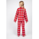 Піжама для дівчинки Cyberjammies Robyn 5845 (6-7 yrs/122см, Красный в клетку)
