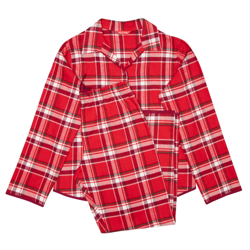 Піжама для дівчинки Cyberjammies Robyn 5845 (6-7 yrs/122см, Красный в клетку)