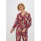 Піжама жіноча Fable&Eve Marylebone 1596 (18/2XL, Полосатый с цветочным принтом)