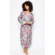 Халат жіночий Cyberjammies Mallory 9022 (20/3XL, Серый с цветочным принтом)
