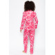 Піжама жіноча Cyberjammies Mallory 9023-9024 (14/L, Розовый с принтом сердечек)