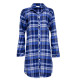 Халат жіночий Cyberjammies Riley 9458 (20/3XL, Синий в клетку)