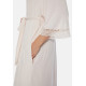 Халат жіночий Pretty You London Bamboo Lace Kimono-Powder (L-XL, Пудровий)