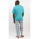 Піжама чоловіча Cyberjammies Luca 6838-6834 (M, Блакитний)