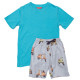 Піжама для хлопчика Cyberjammies Luca 6840 (6-7 лет/122см, Блакитний з принтом скутера)