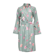 Халат жіночий Cyberjammies Coral 9679 (18/2XL, М'ятний з принтом мушлі)