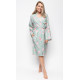 Халат жіночий Cyberjammies Coral 9679 (18/2XL, М'ятний з принтом мушлі)