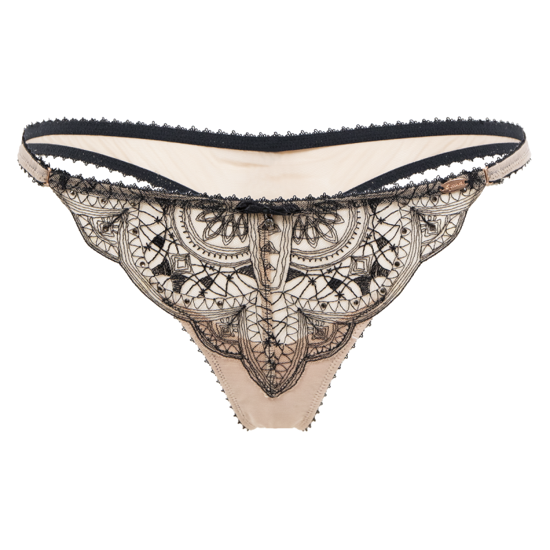 Трусики Gossard VIP Henna 18506 (XS, Black Nude)