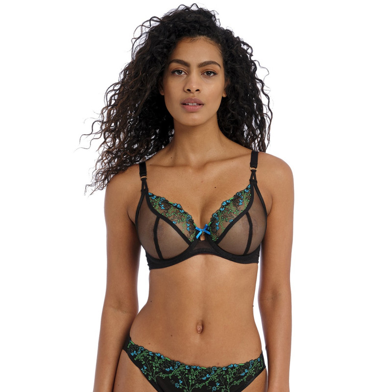 Бюстгальтер Freya Show-Off 401602 (75E, Black)