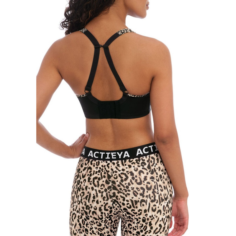 Бюстгальтер спортивний Freya Active 4892 (80D, Pure Leopard Black)