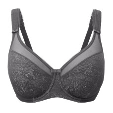 Бюстгальтер Berlei Beauty Minimiser 521DGY (80H, Dark Grey)