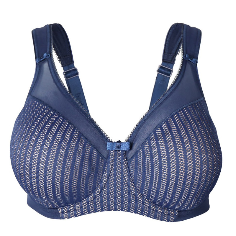 Бюстгальтер Berlei Beauty Stripe Minimiser 541 (80I, Deep Blue)