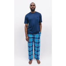 Піжама чоловіча Cyberjammies Felix 6896-6876 (M, Синій у клітку)