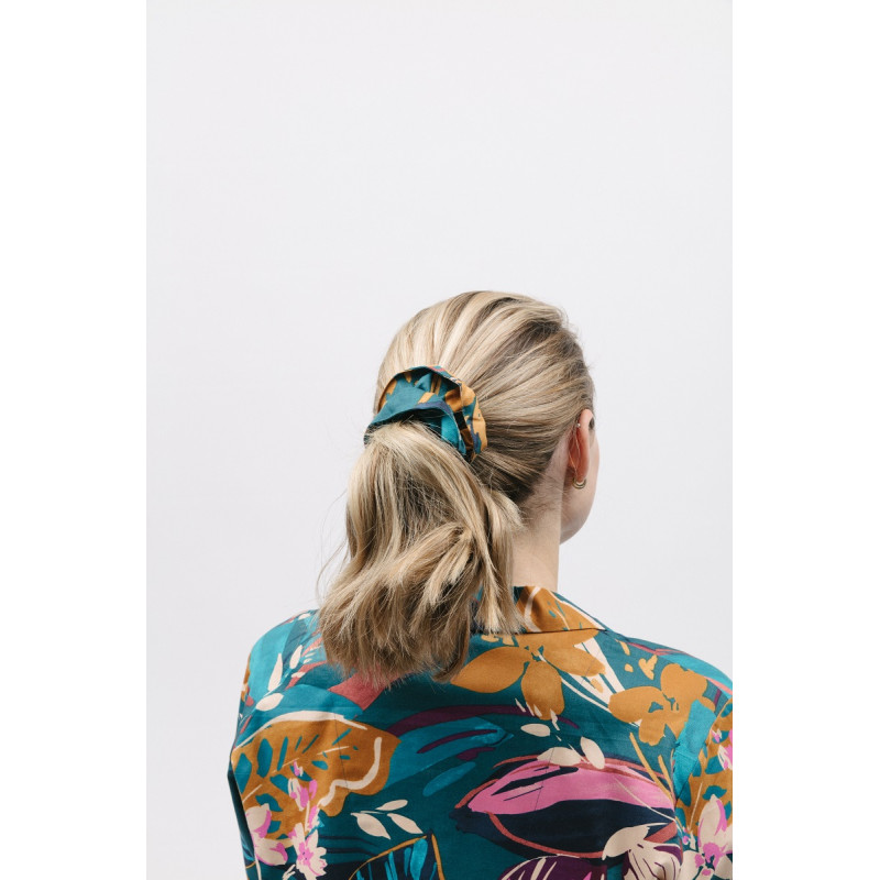 Резинка для волосся Cyberjammies Maple 9930 (One Size, Бірюзовий з принтом кленового листя)