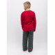 Піжама для хлопчика Cyberjammies Whistler 6858 (6-7 лет/122см, Червоно-зелений)
