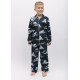 Піжама для хлопчика Cyberjammies Atlas 6878 (12-13 лет /158 см, Сірий з принтом арктичної лисиці)