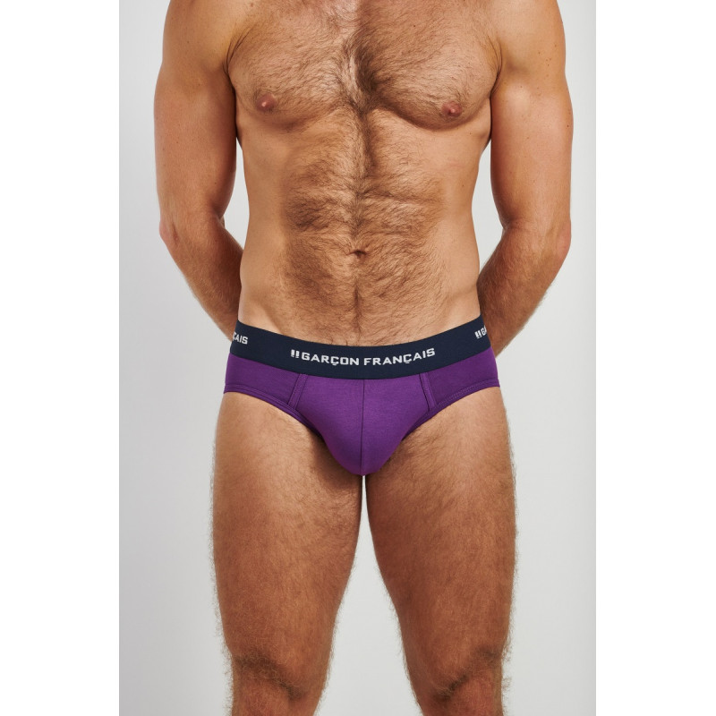 Труси сліпи Garçon Français Slip19AUB (2XL, Фіолетовий)