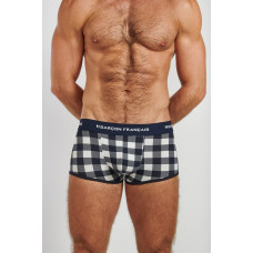 Труси боксери Garçon Français Shorty18BUC (L, Синій у клітку)