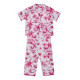 Піжама для дівчинки Cyberjammies Hailey 7078 (6-7 лет/122см, Білий з принтом пальми)