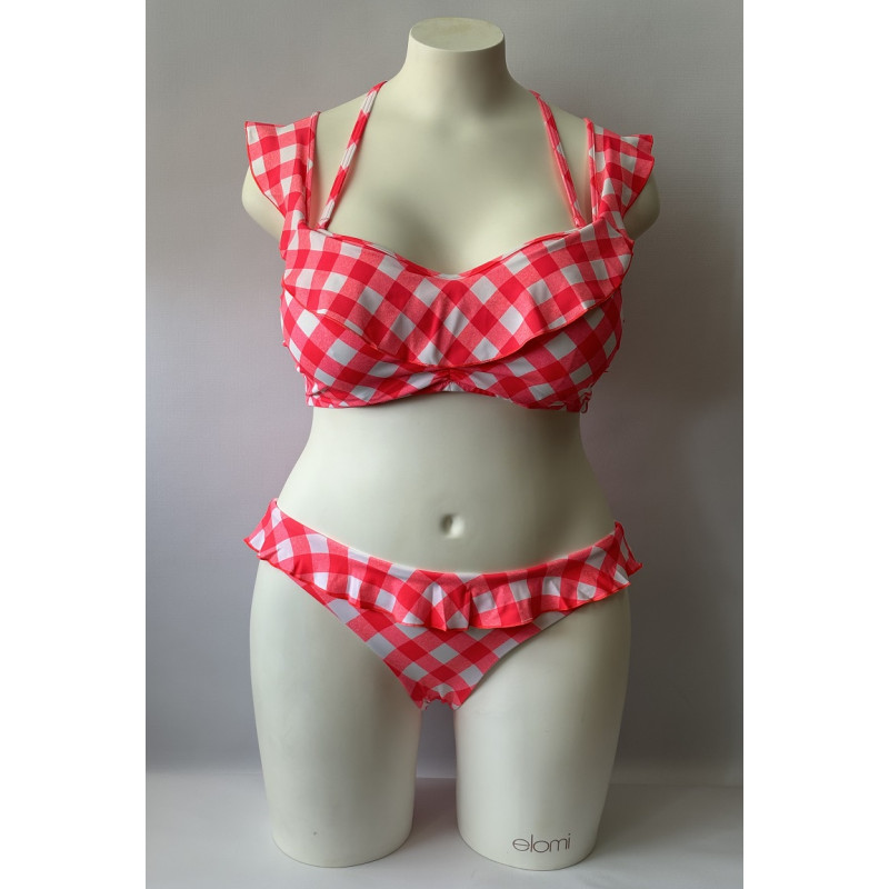 Купальник роздільний Freya Totally Check 2925-2927 (75H/M, Tropical Punch)