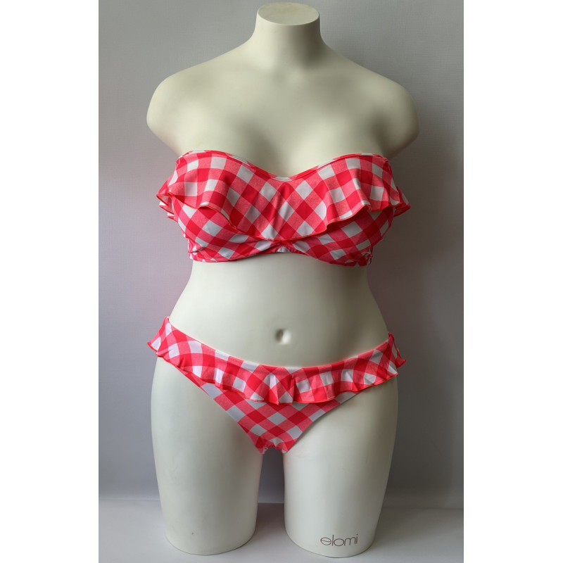 Купальник роздільний Freya Totally Check 2925-2927 (75H/M, Tropical Punch)