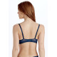 Бюстгальтер Pretty Polly Tropics LPAXT3 (8/XS, Синій з принтом)