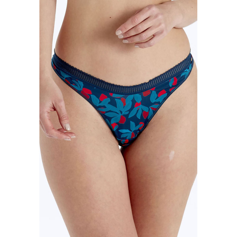 Трусики Pretty Polly Tropics LPAXT5 (S, Синій з принтом)