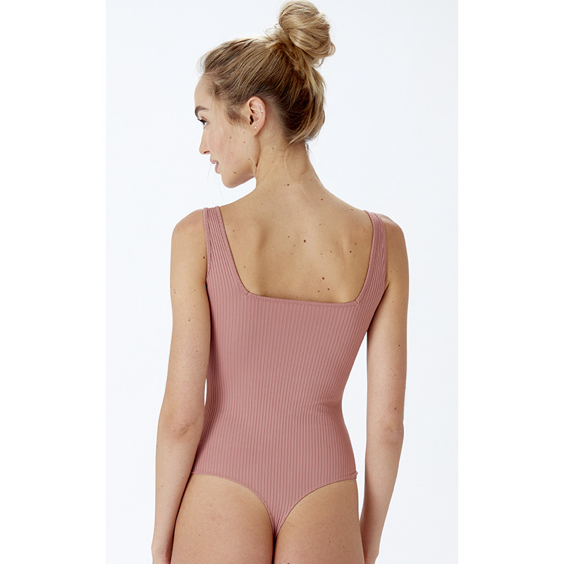 Боді Pretty Polly Contemporary Rib LPAXB1 (14/L, Dusty Rose)